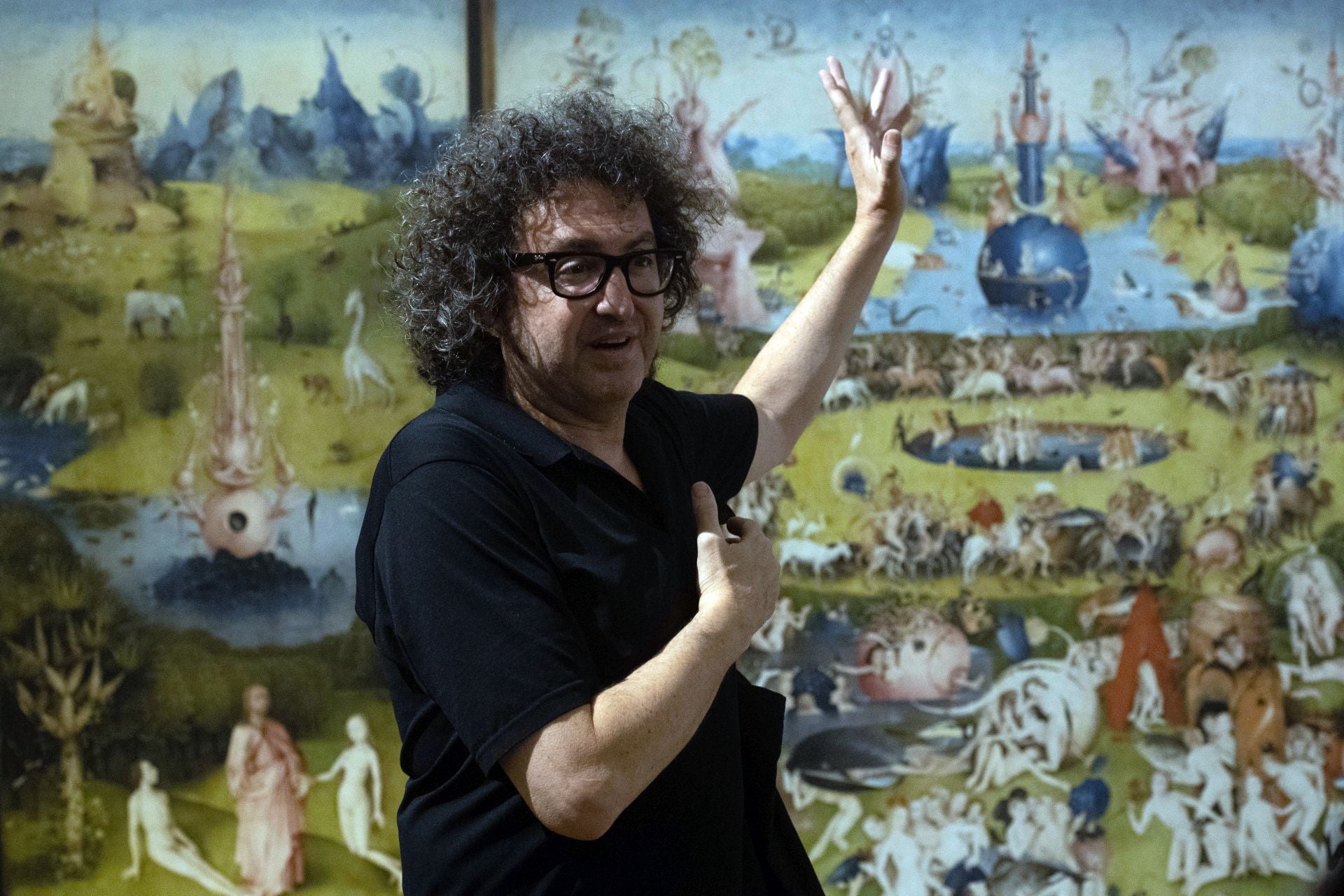 En imágenes, la inauguración de la exposición &#039;La noche americana&#039;