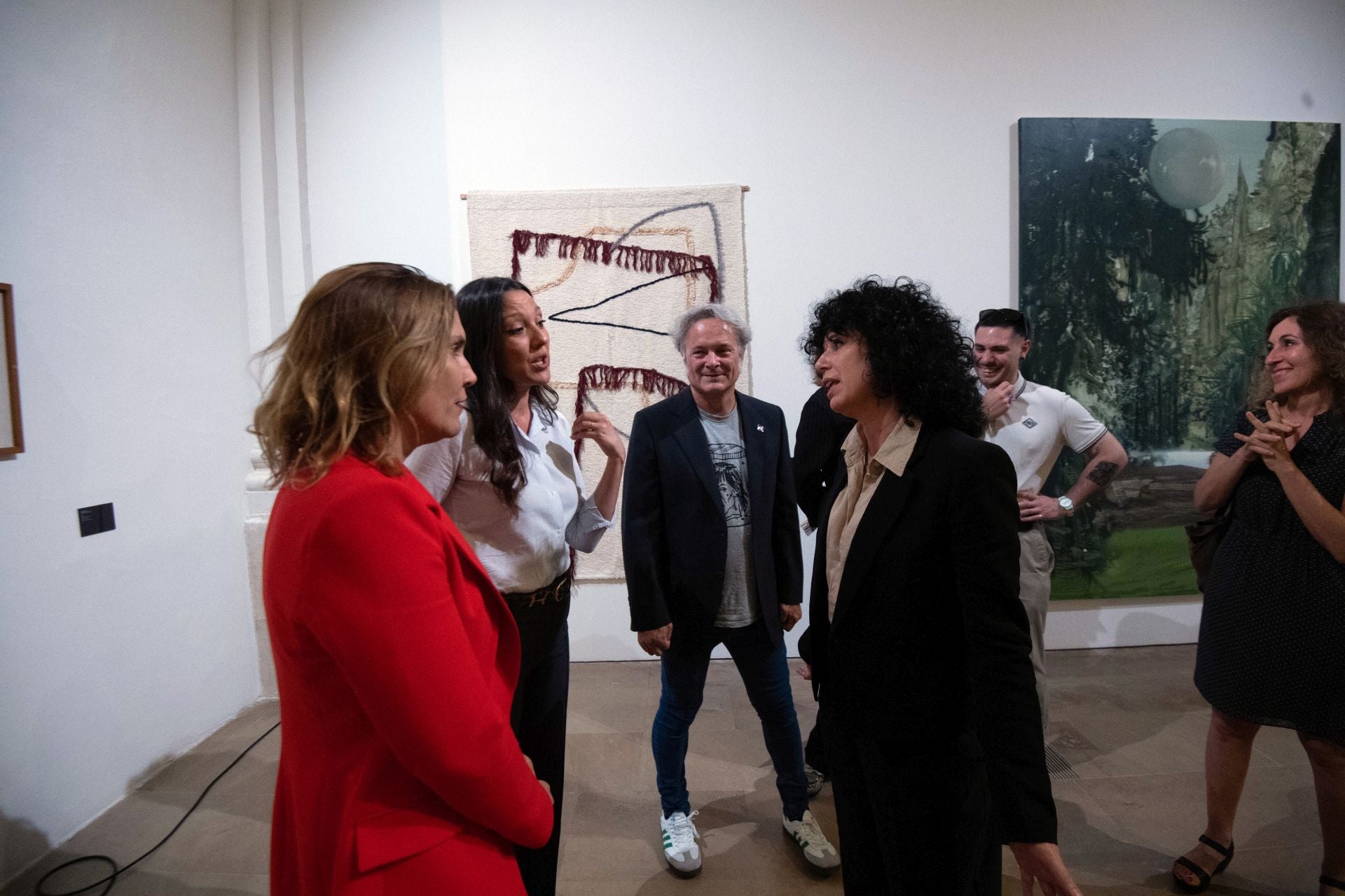 En imágenes, la inauguración de la exposición &#039;La noche americana&#039;