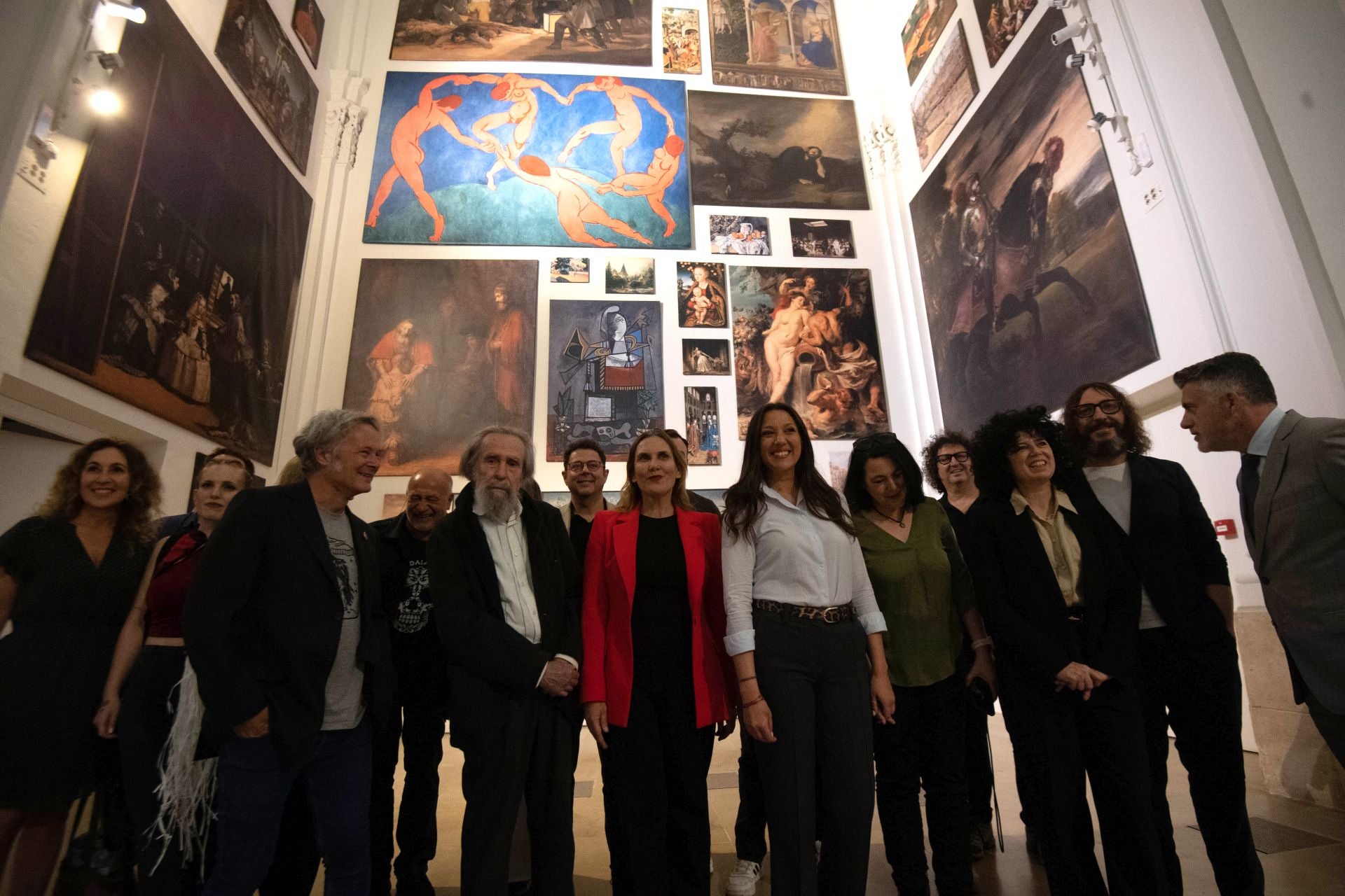En imágenes, la inauguración de la exposición &#039;La noche americana&#039;