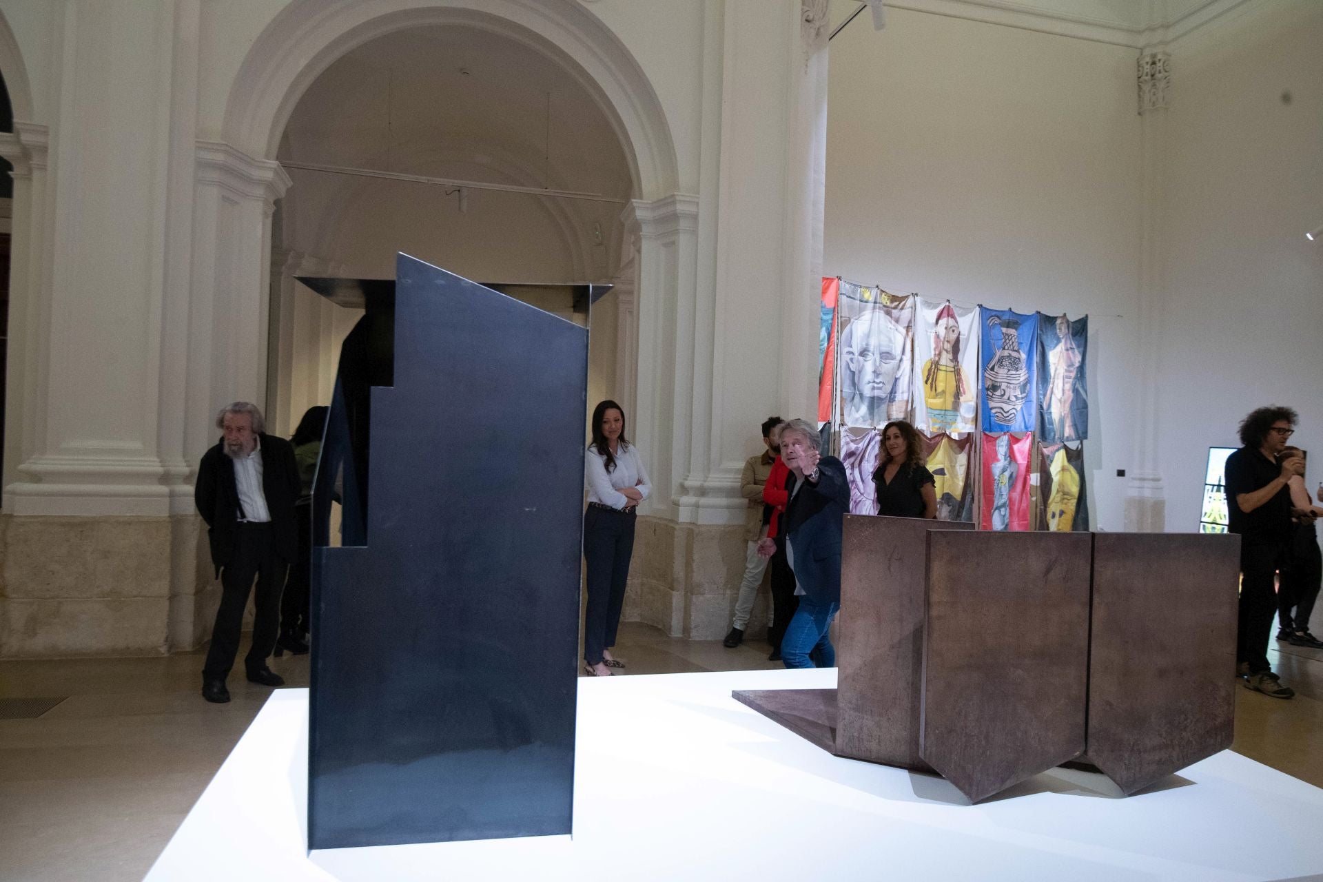 En imágenes, la inauguración de la exposición &#039;La noche americana&#039;