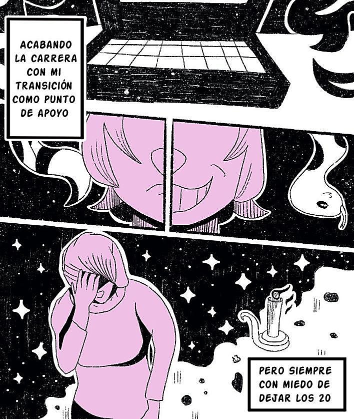 Imagen secundaria 2 - Ariel Montalbán, la creadora trans y con autismo que convirtió su dolor en cómic