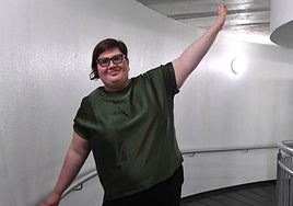 Ariel Montalbán, en el centro que Astrade tiene en Murcia.