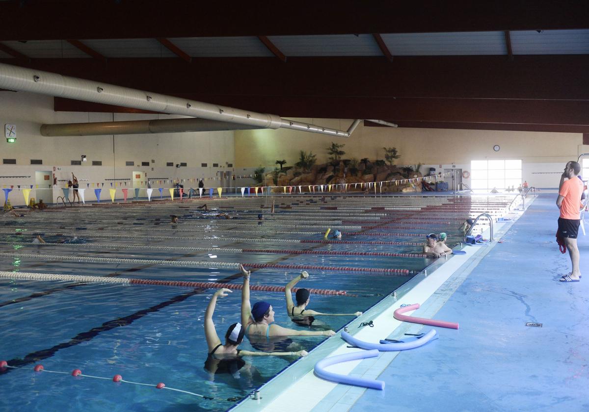 Piscina del centro deportivo Inacua, en una imagen de archivo.