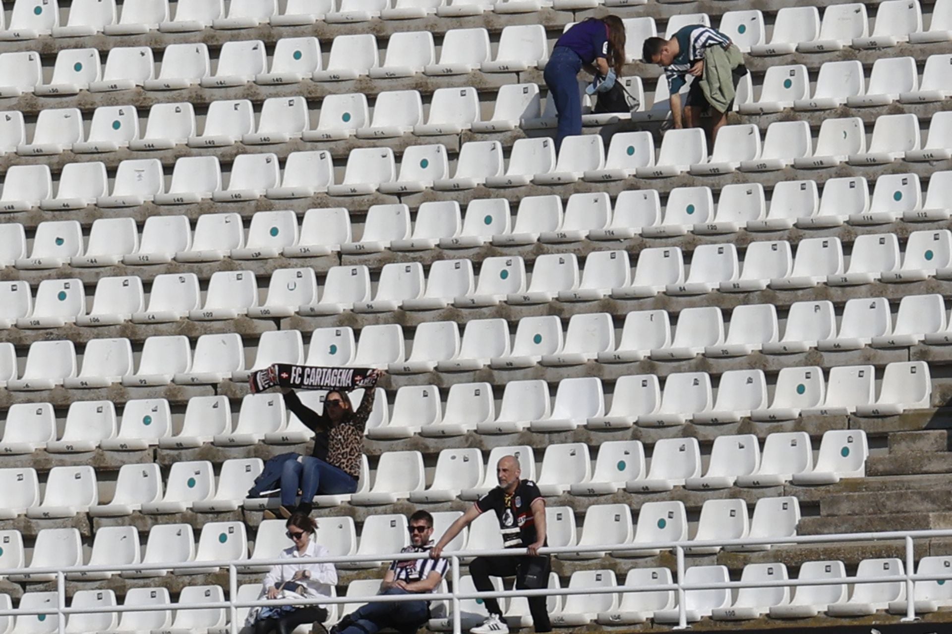 La victoria del Cartagena frente al Tenerife, en imágenes