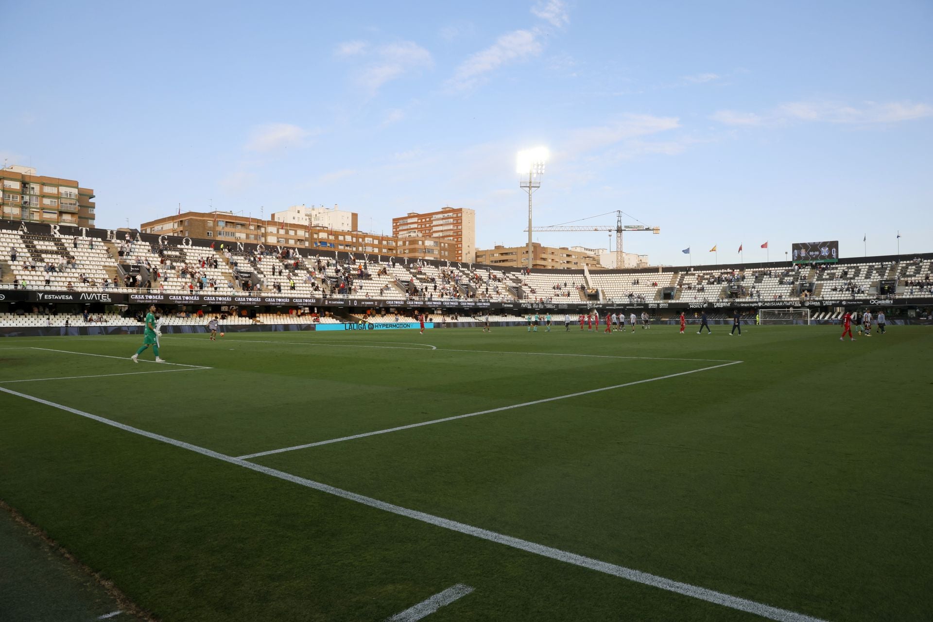 La victoria del Cartagena frente al Tenerife, en imágenes