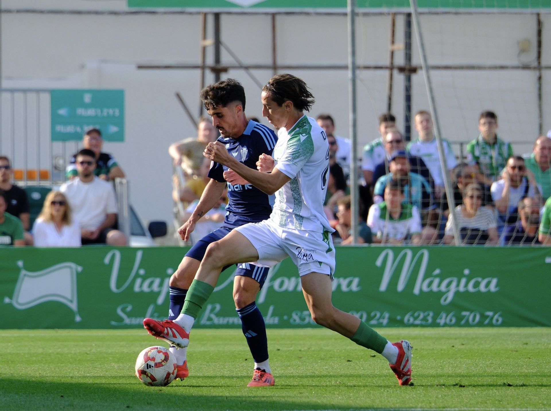 El empate del Real Murcia frente al Atlético Sanluqueño, en imágenes