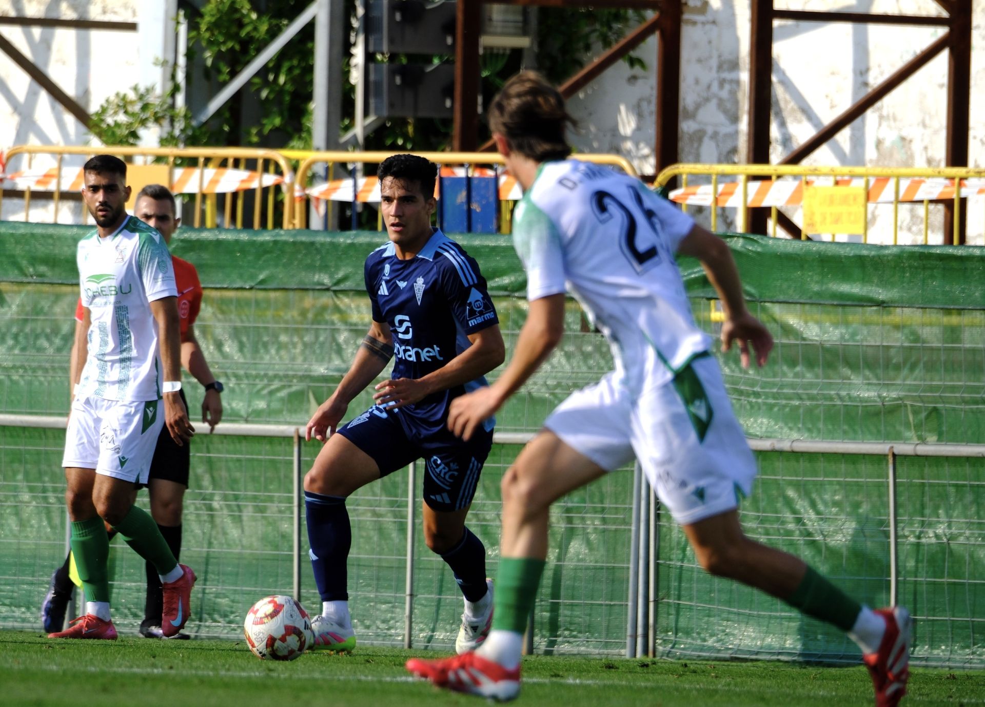 El empate del Real Murcia frente al Atlético Sanluqueño, en imágenes
