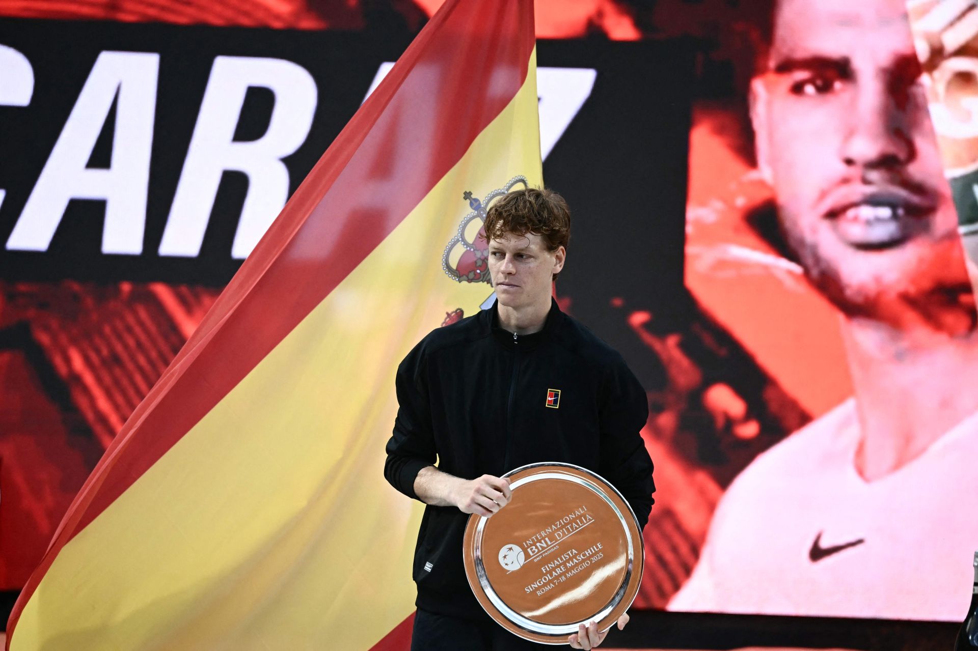 La final de Roma entre Carlos Alcaraz y Jannik Sinner, en imágenes