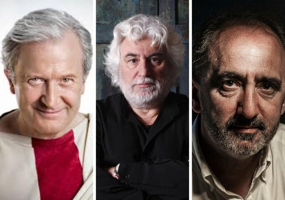 Emilio del Río, Cristóbal Gabarrón y Daniel Innerarity.