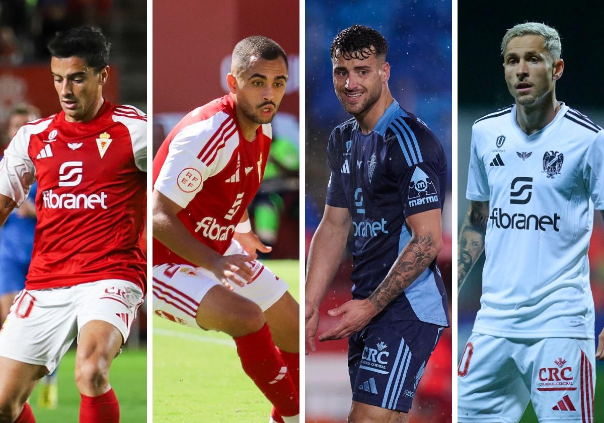 Davo, Moha Moukhliss, Raúl Alcaina e Isi Gómez.