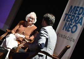 Pilar Rubio Remiro durante su intervención en Fundación Mediterráneo, este martes.