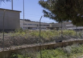 Instalaciones de la Escuela de Infantería de Marina General Albacete y Fuster en la carretera de Tentegorra.