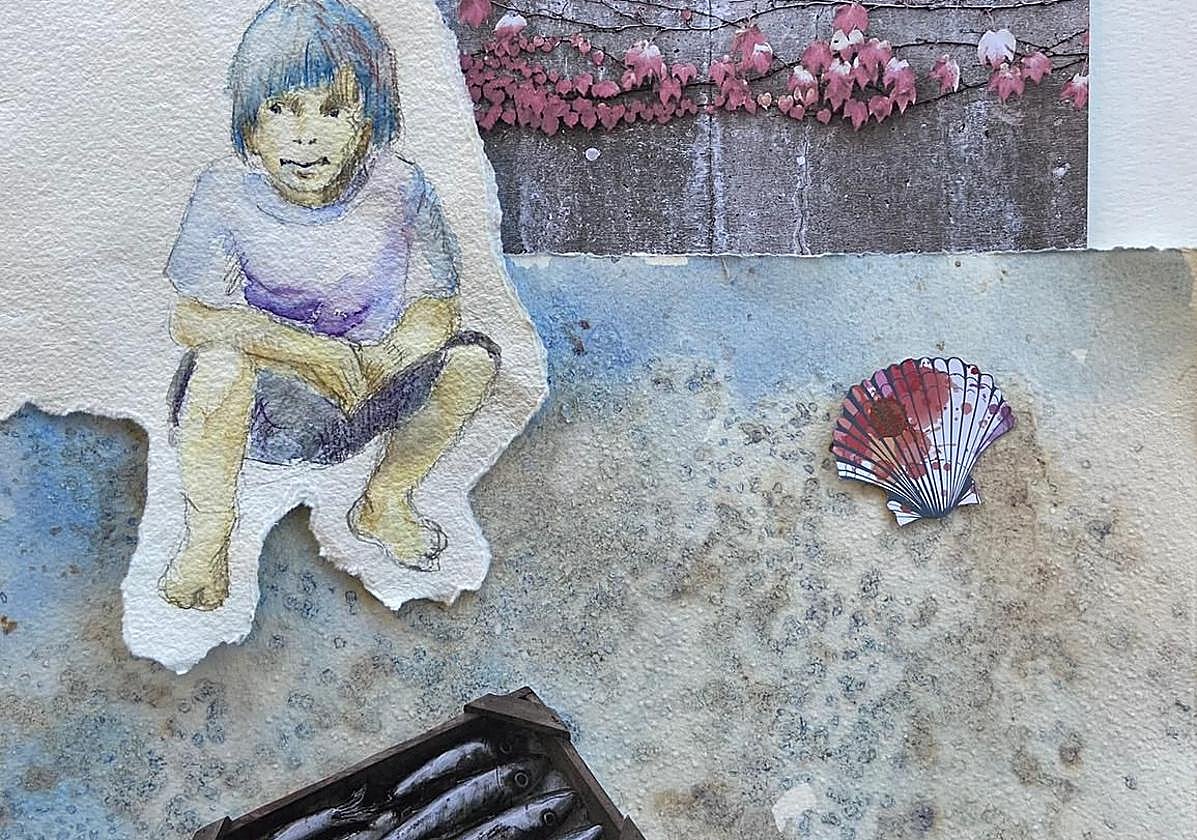 Ilustración de Isabel Guillermo para el libro de Tomás Raja.