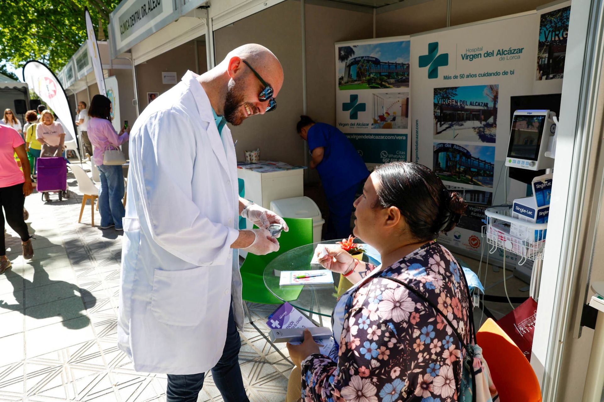 La Feria de la Salud de Lorca, en imágenes