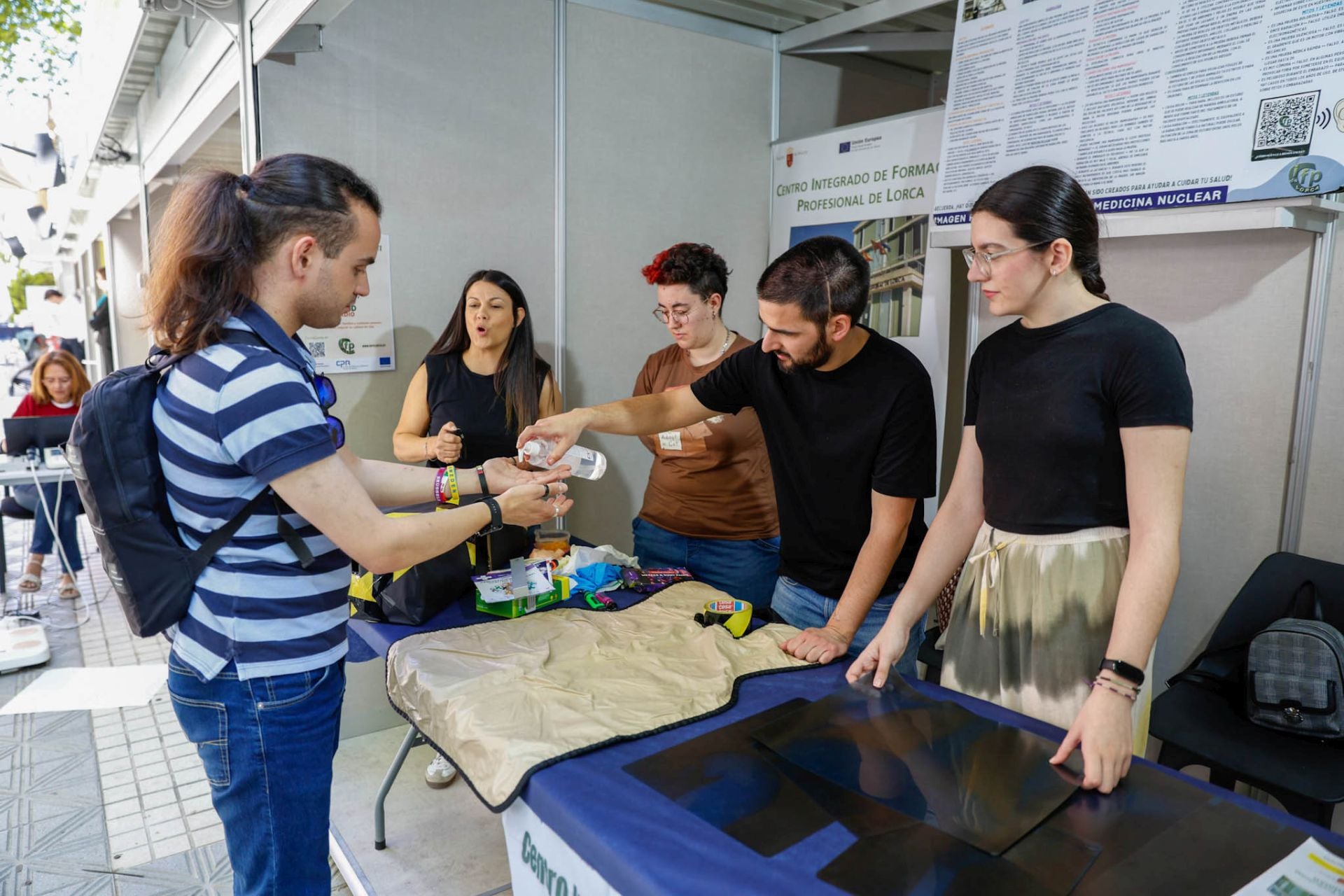 La Feria de la Salud de Lorca, en imágenes