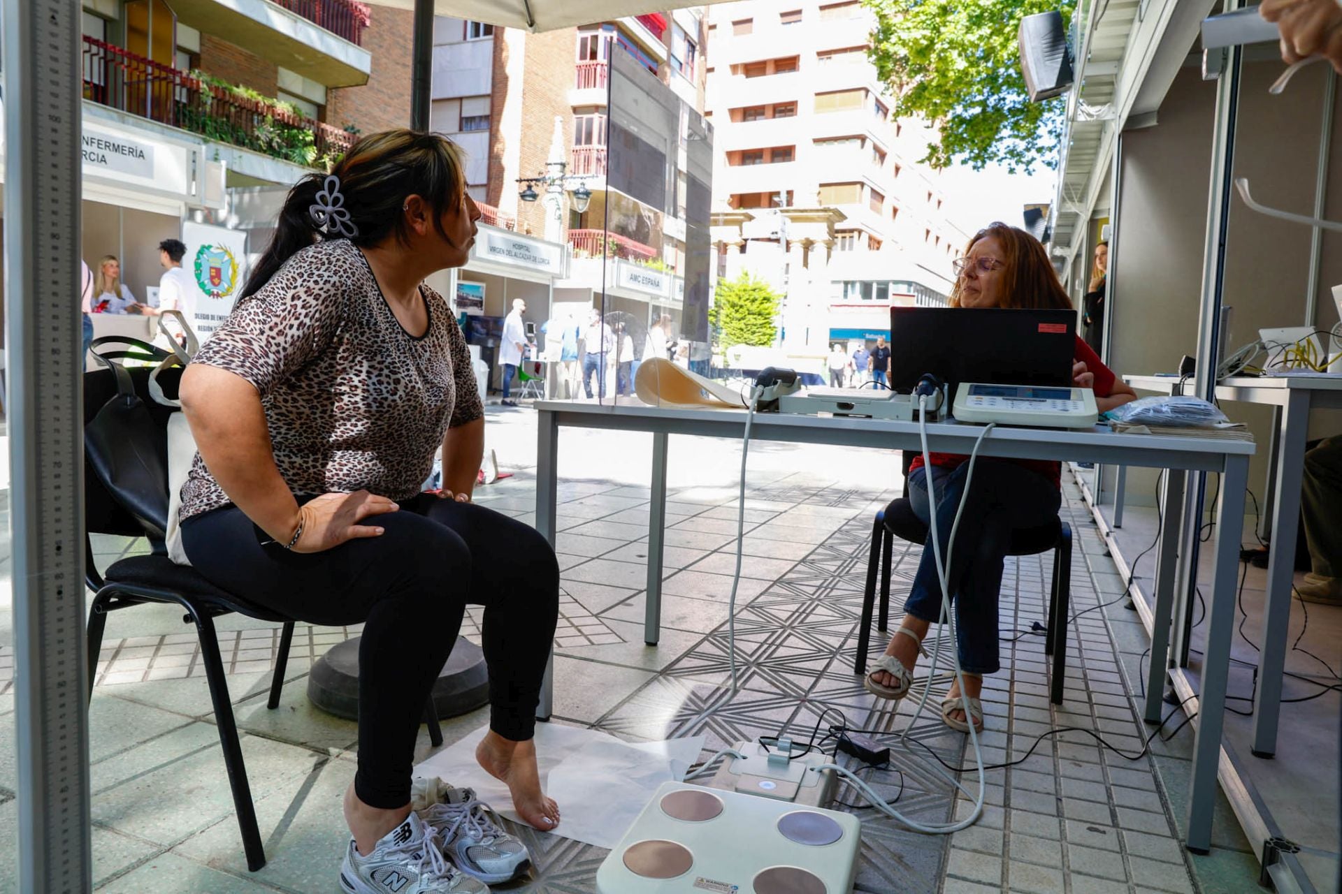 La Feria de la Salud de Lorca, en imágenes