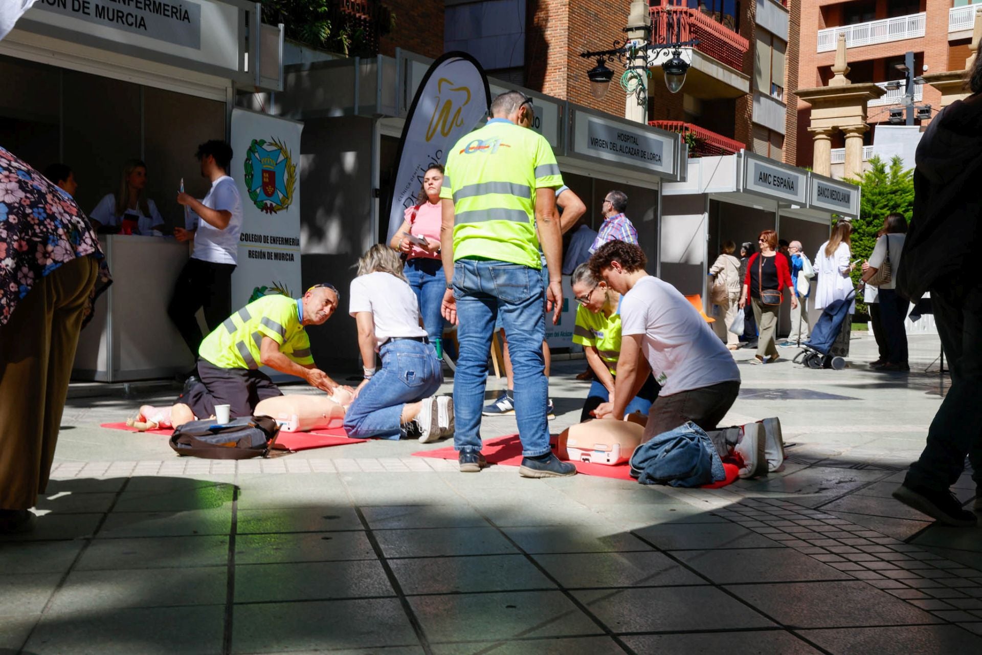 La Feria de la Salud de Lorca, en imágenes