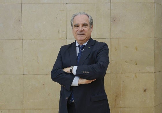 Jesús Aguilar, este jueves en el Auditorio Regional Víctor Villegas.