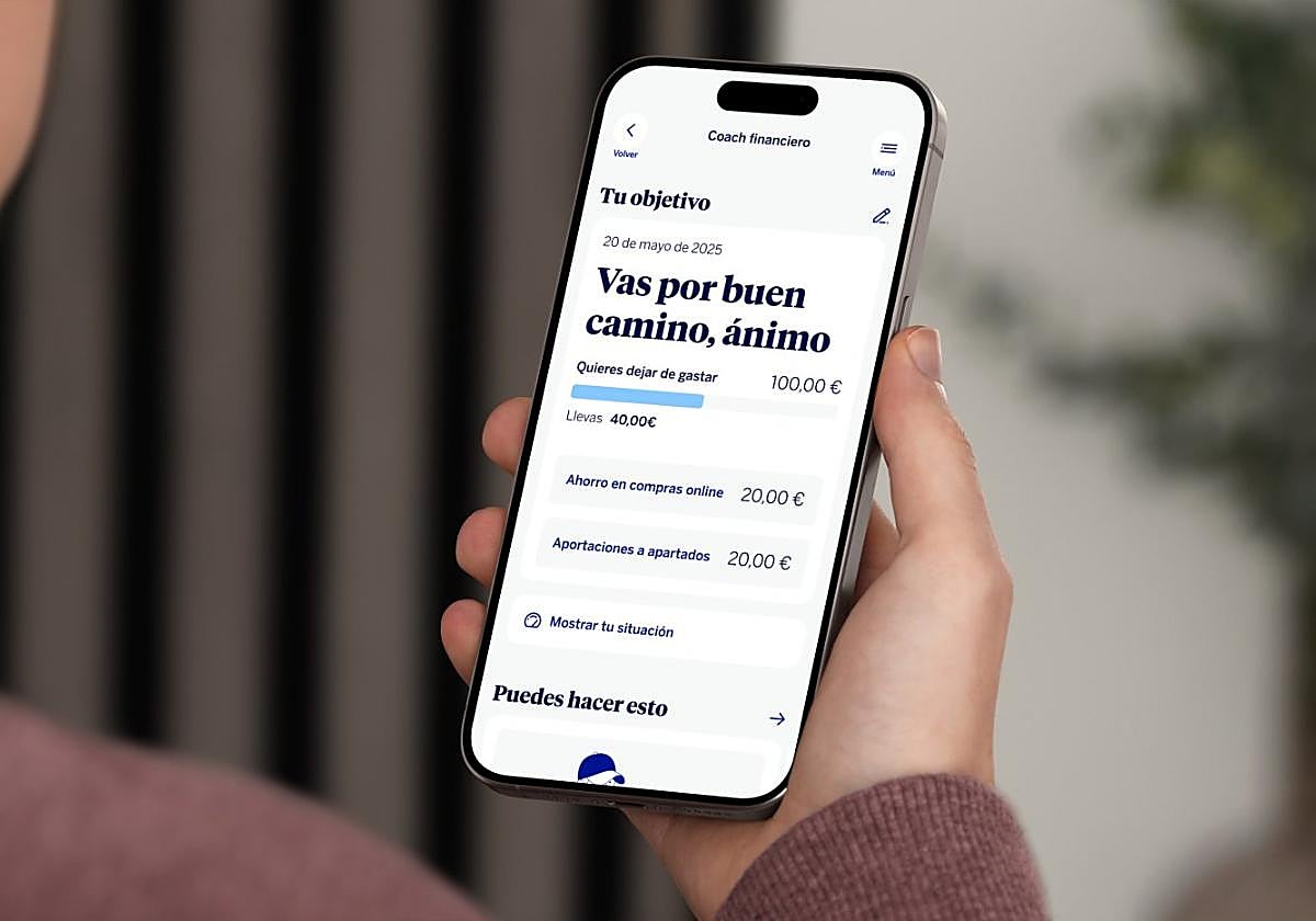 La nueva 'app' permitirá mejorar la salud financiera de los clientes.