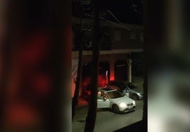 Una imagen del robo en Las Torres de Cotillas.