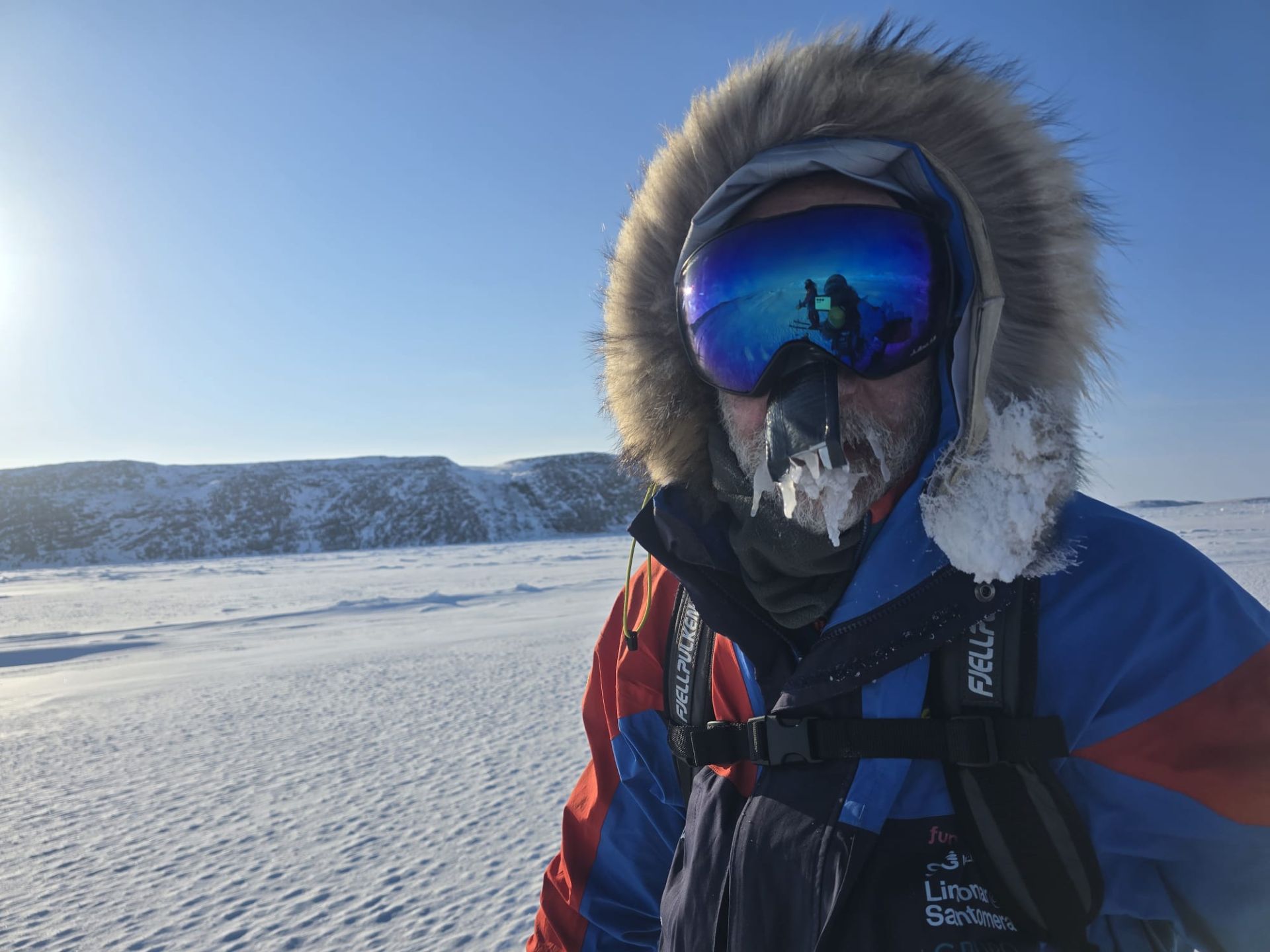 La expedición del santomerano Quitín Mira en el Ártico canadiense, en imágenes