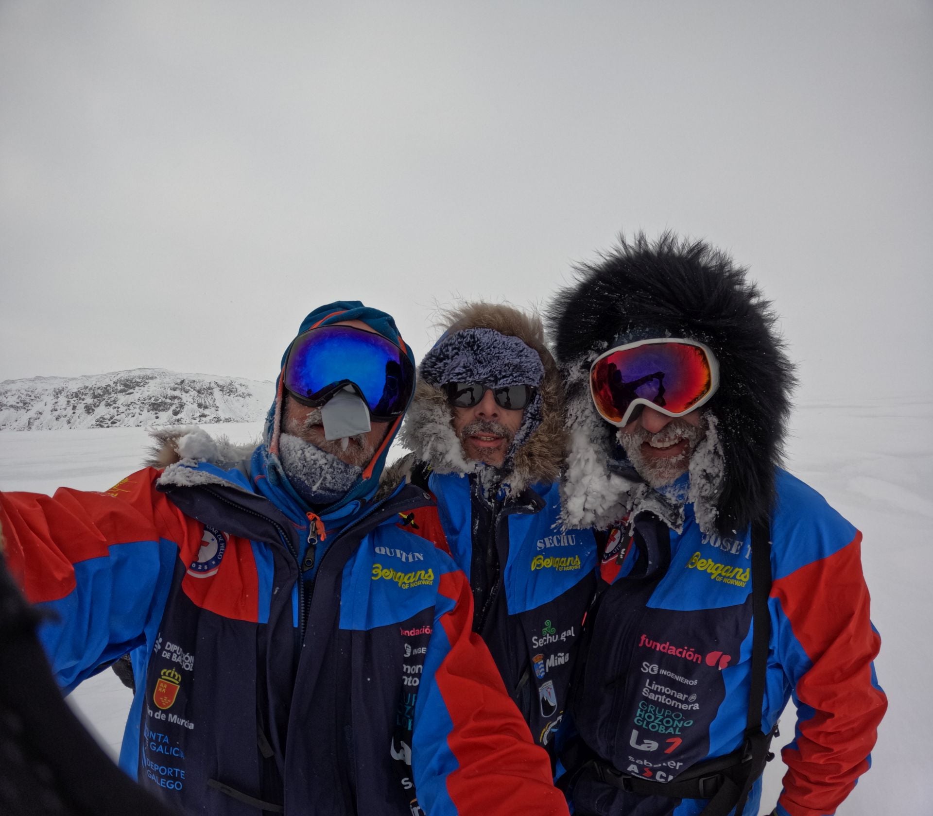 La expedición del santomerano Quitín Mira en el Ártico canadiense, en imágenes