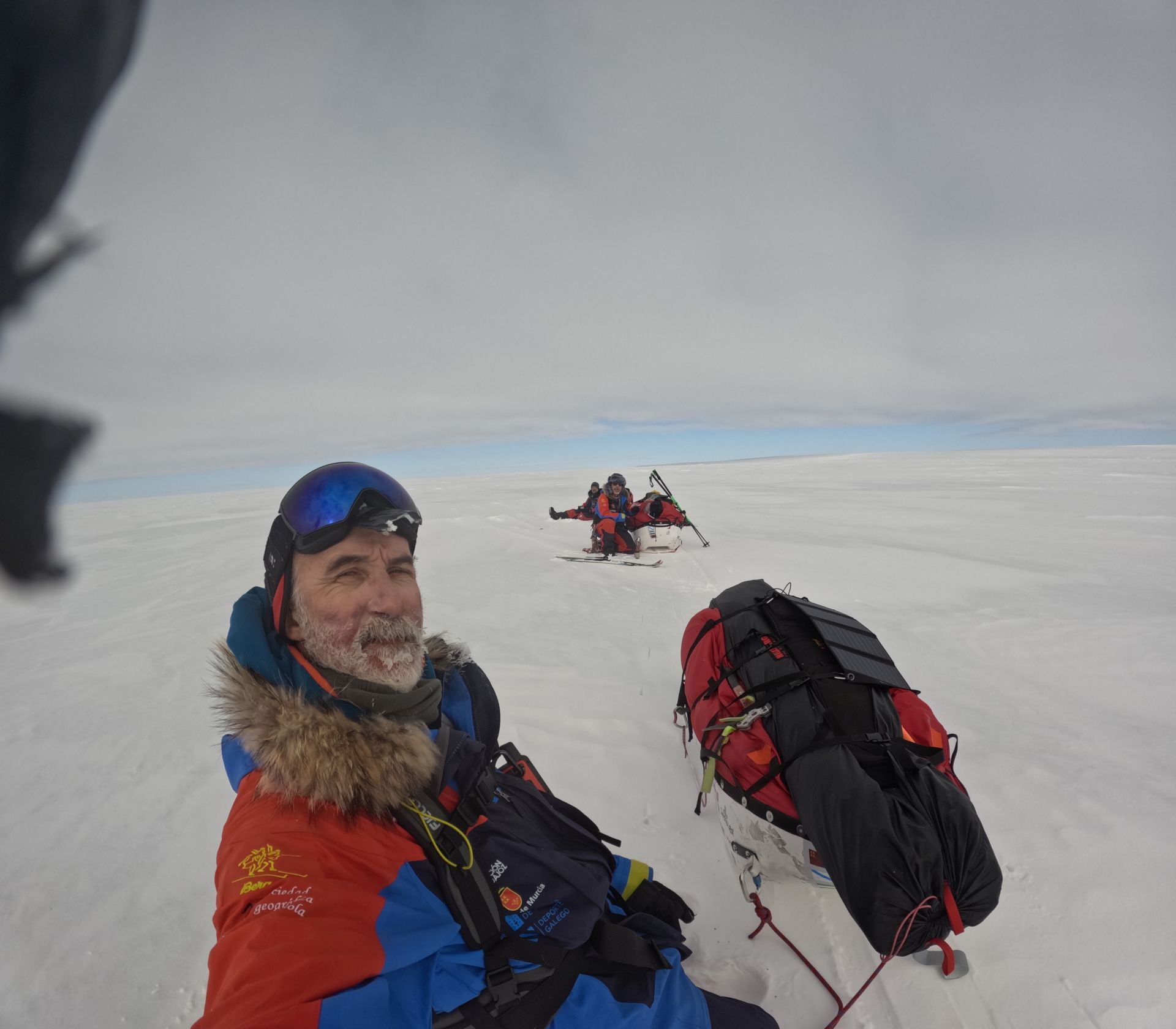 La expedición del santomerano Quitín Mira en el Ártico canadiense, en imágenes