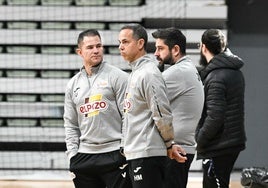 Josan González, en un entrenamiento de ElPozo.