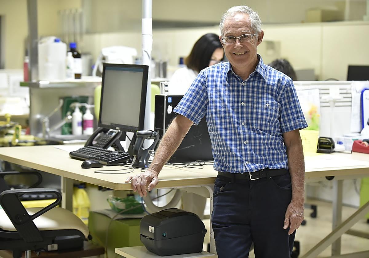 Ángel Carracedo, esta semana en el Centro de Bioquímica y Genética Clínica, en La Arrixaca.