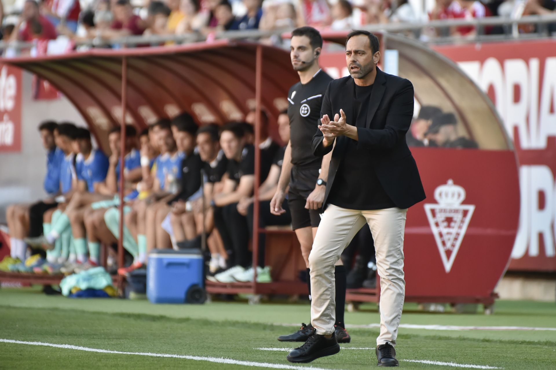 La victoria del Real Murcia frente al Algeciras, en imágenes