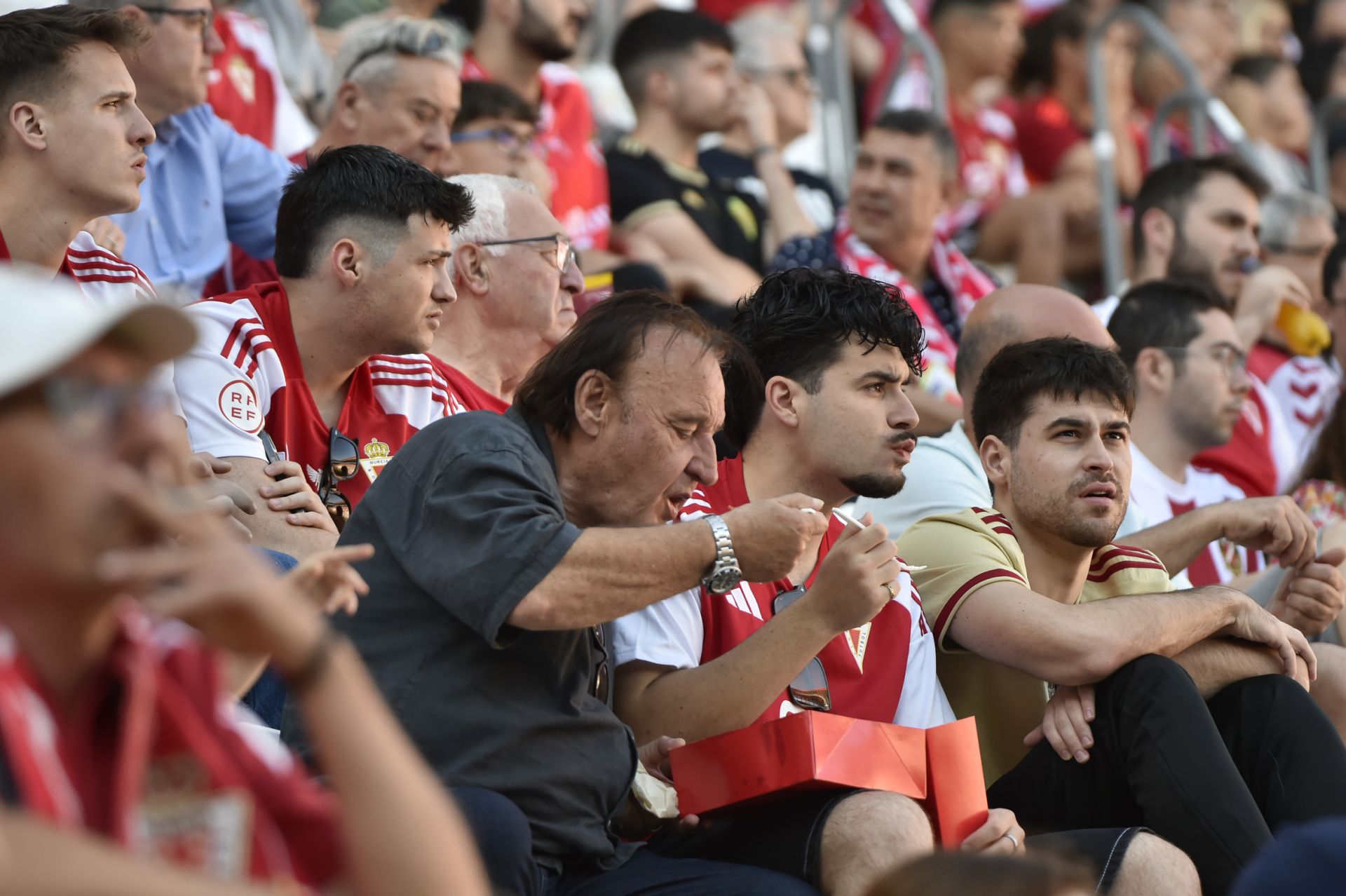 La victoria del Real Murcia frente al Algeciras, en imágenes