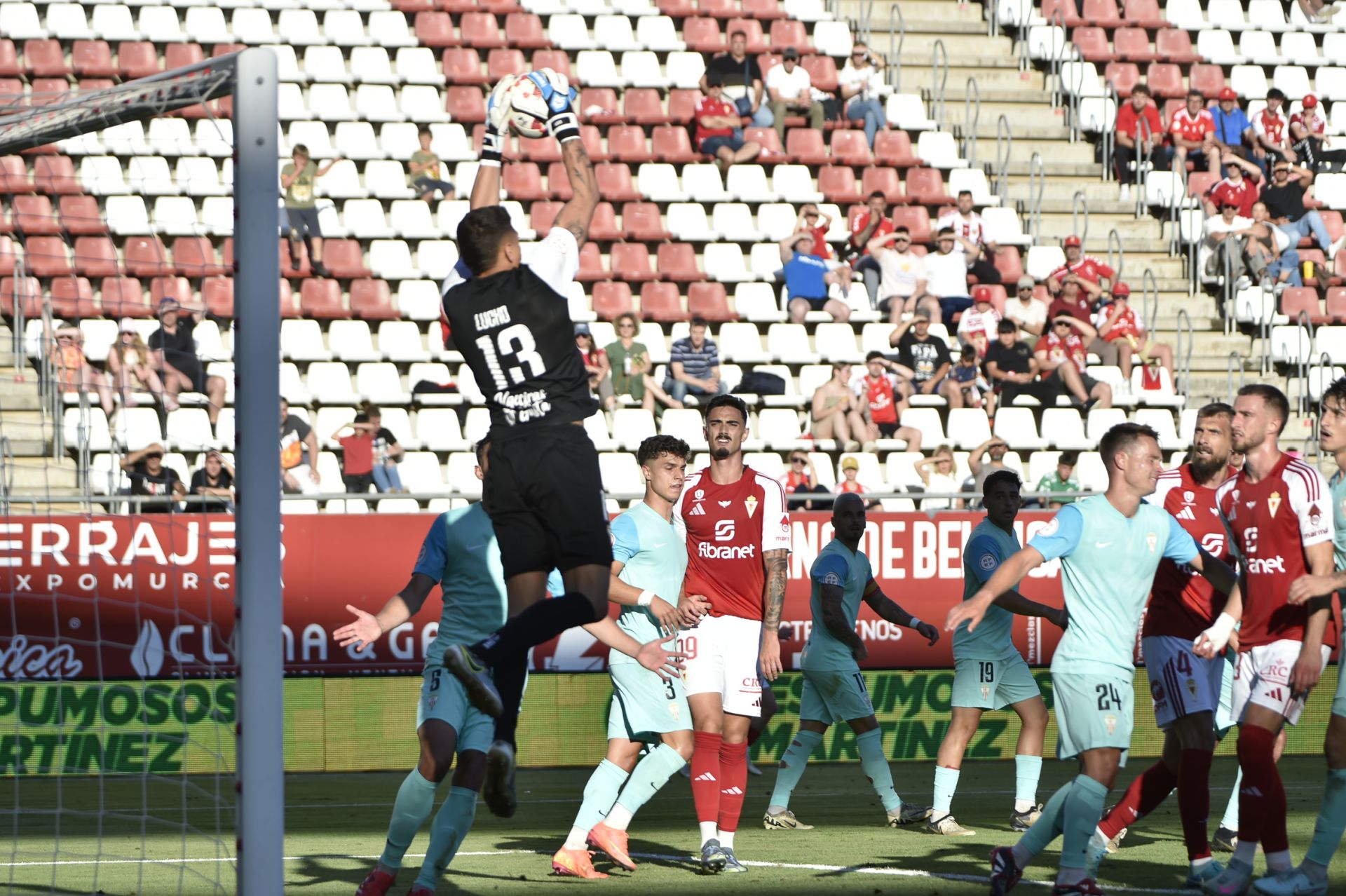 La victoria del Real Murcia frente al Algeciras, en imágenes