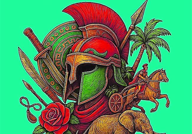 Imagen del cartel anunciador de este año de Carthagineses y Romanos.