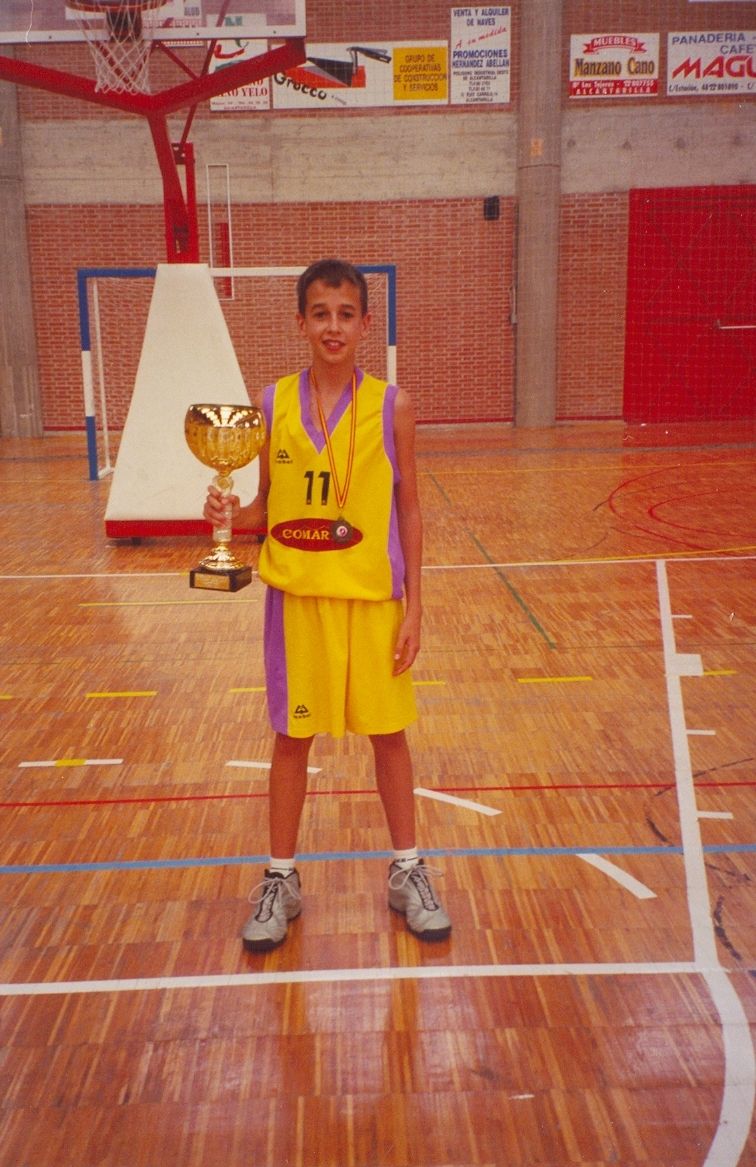 Campeón de la Final Four cadete de 2005 en Alcantarilla.