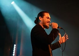 Canelita en una de sus actuaciones.