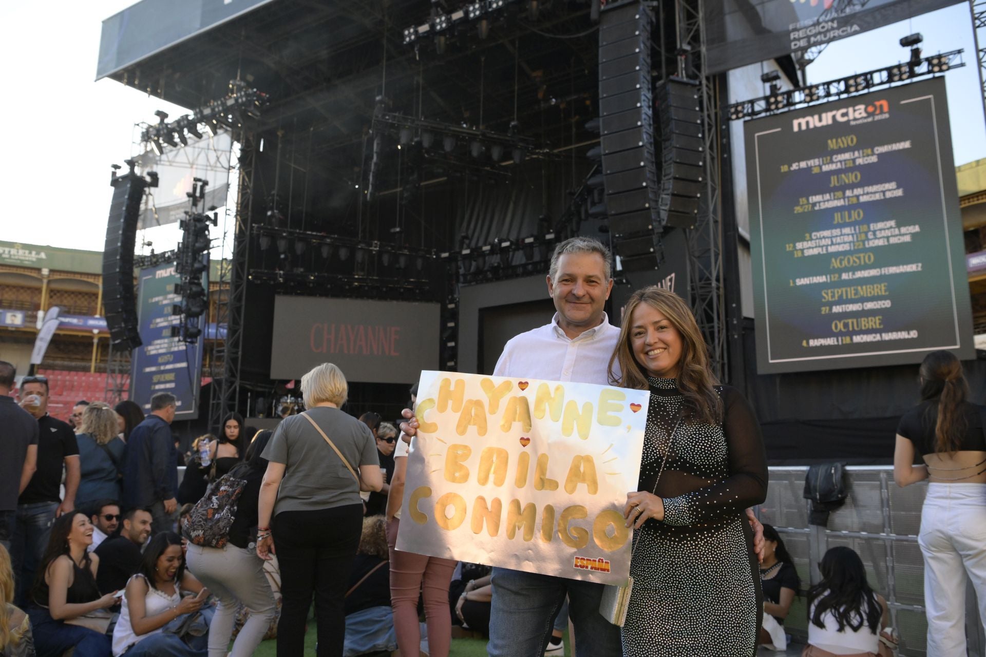 Chayanne desata pasiones en su regreso a Murcia