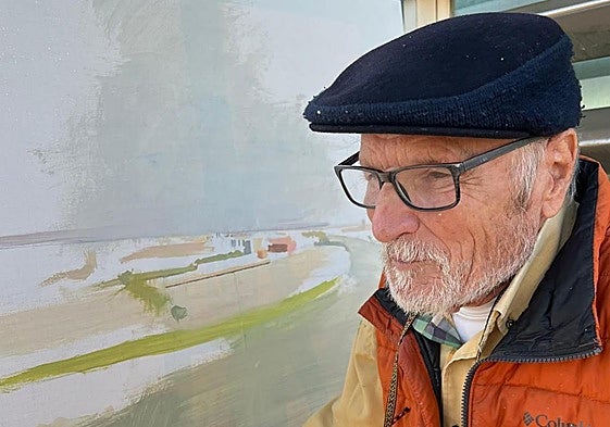 El pintor Antonio López.