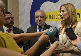 Presentación de la nueva patronal del sector de la enseñanza en la sede de Croem este miércoles.