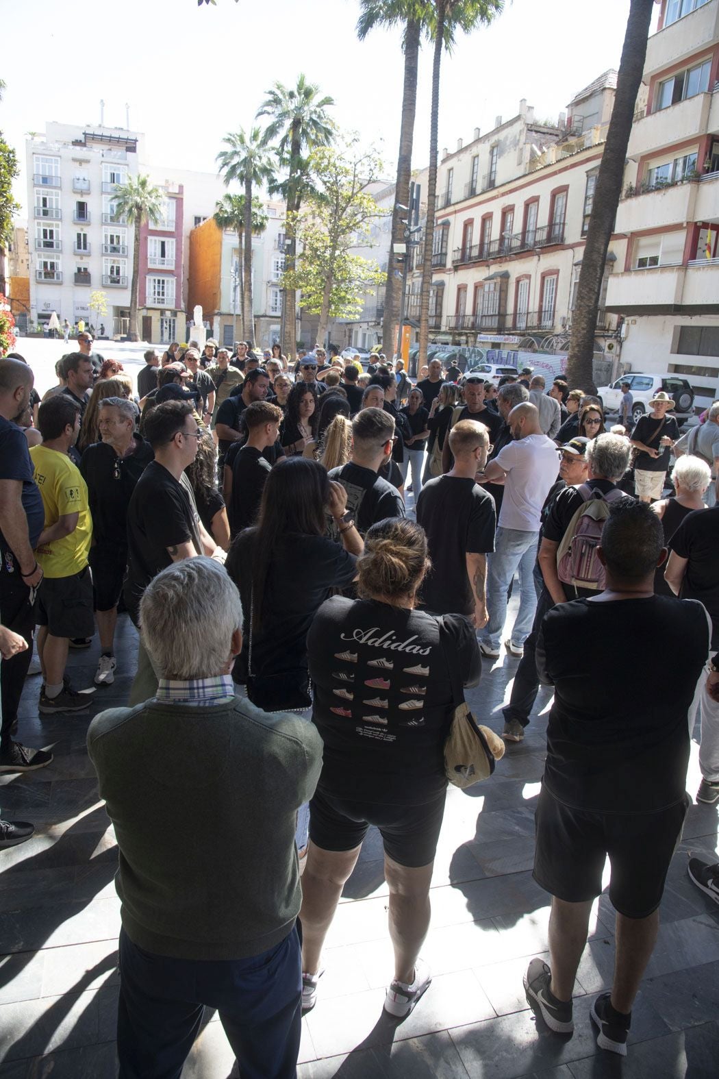 Las imágenes de la protesta de los vecinos de Villas Caravaning en Cartagena