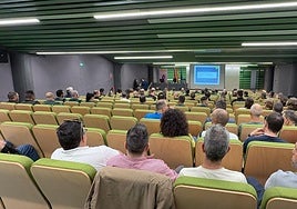 Inauguración de las jornadas formativas.