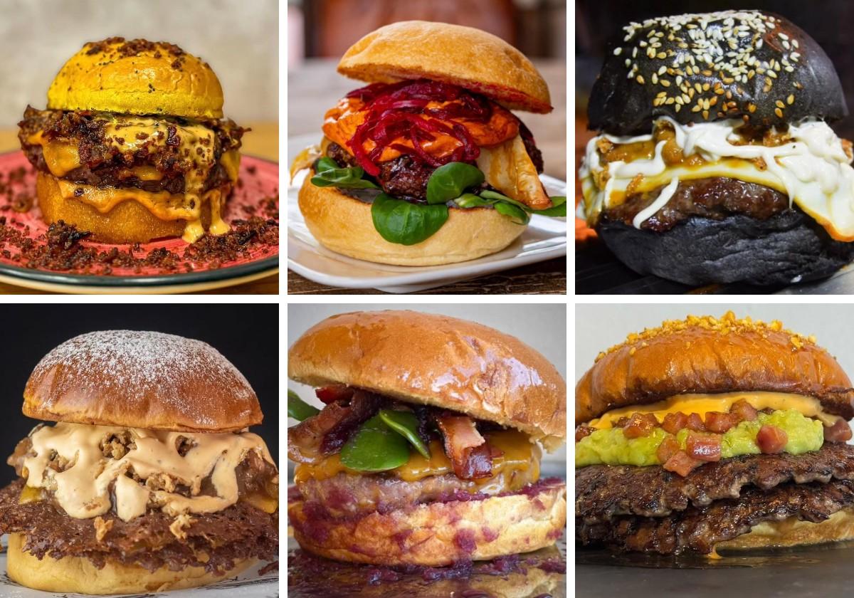 Smokey Jam, en Arde Foodtruck. Doña Sobrasada, en FBI Burger. 666, en Dos Jotas Burger. Sweet Chato, en Picada Burger. La chingona, en Takos Food Truck. Brutal, en Brutal Burger