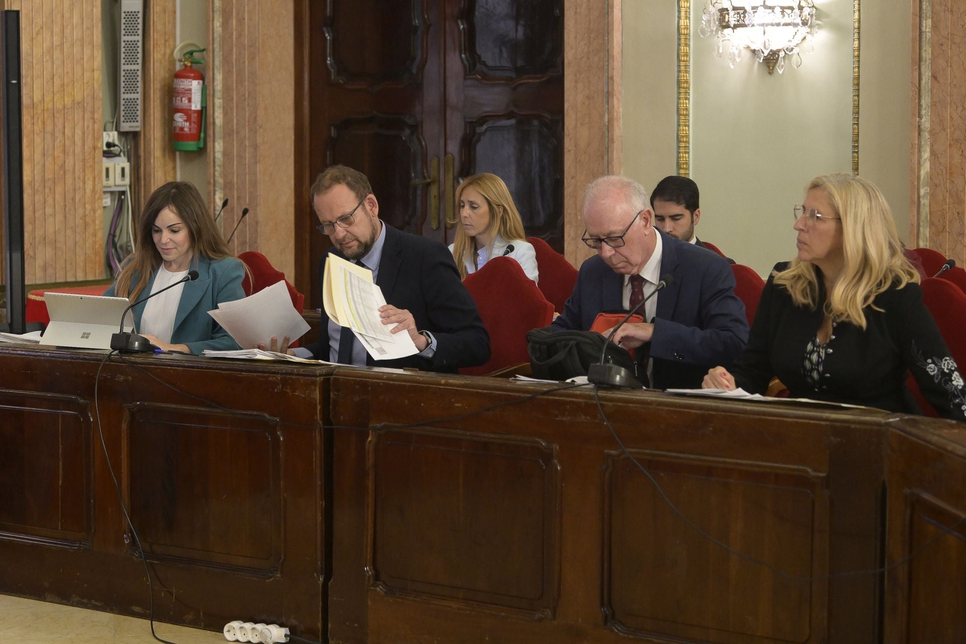 El Pleno del Ayuntamiento de Murcia del mes de mayo, en imágenes