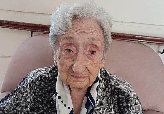 Retrato de Elvira Medina.