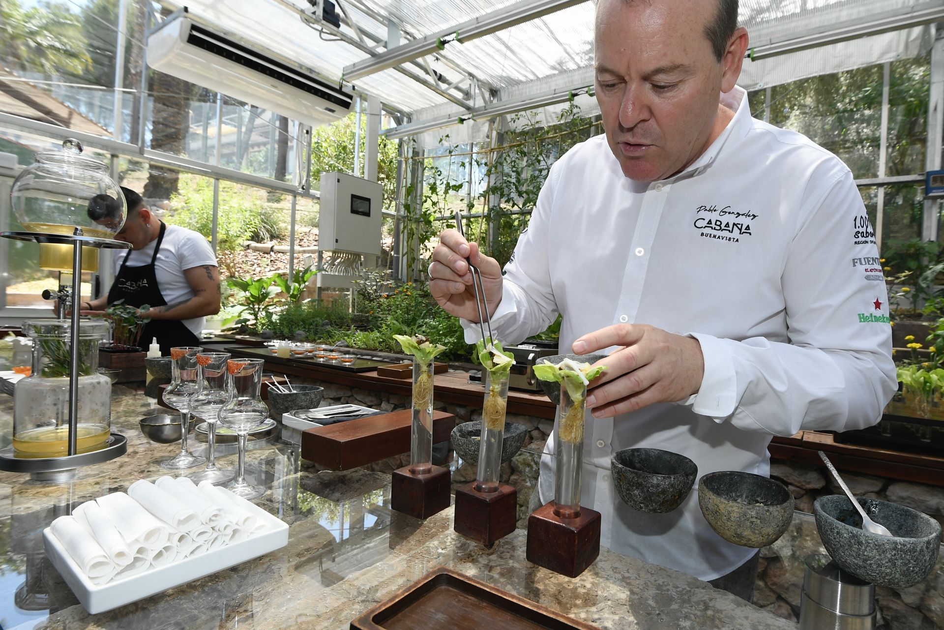 El &#039;Living lab&#039; del restaurante de Pablo González, en imágenes