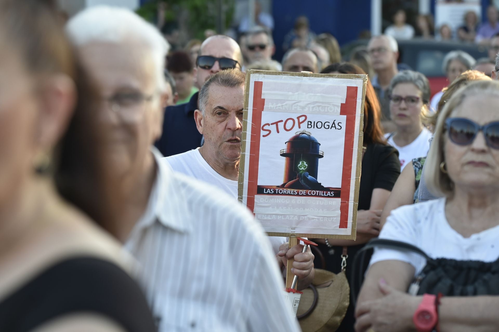 Las imágenes de la protesta de los vecinos de Las Torres de Cotillas