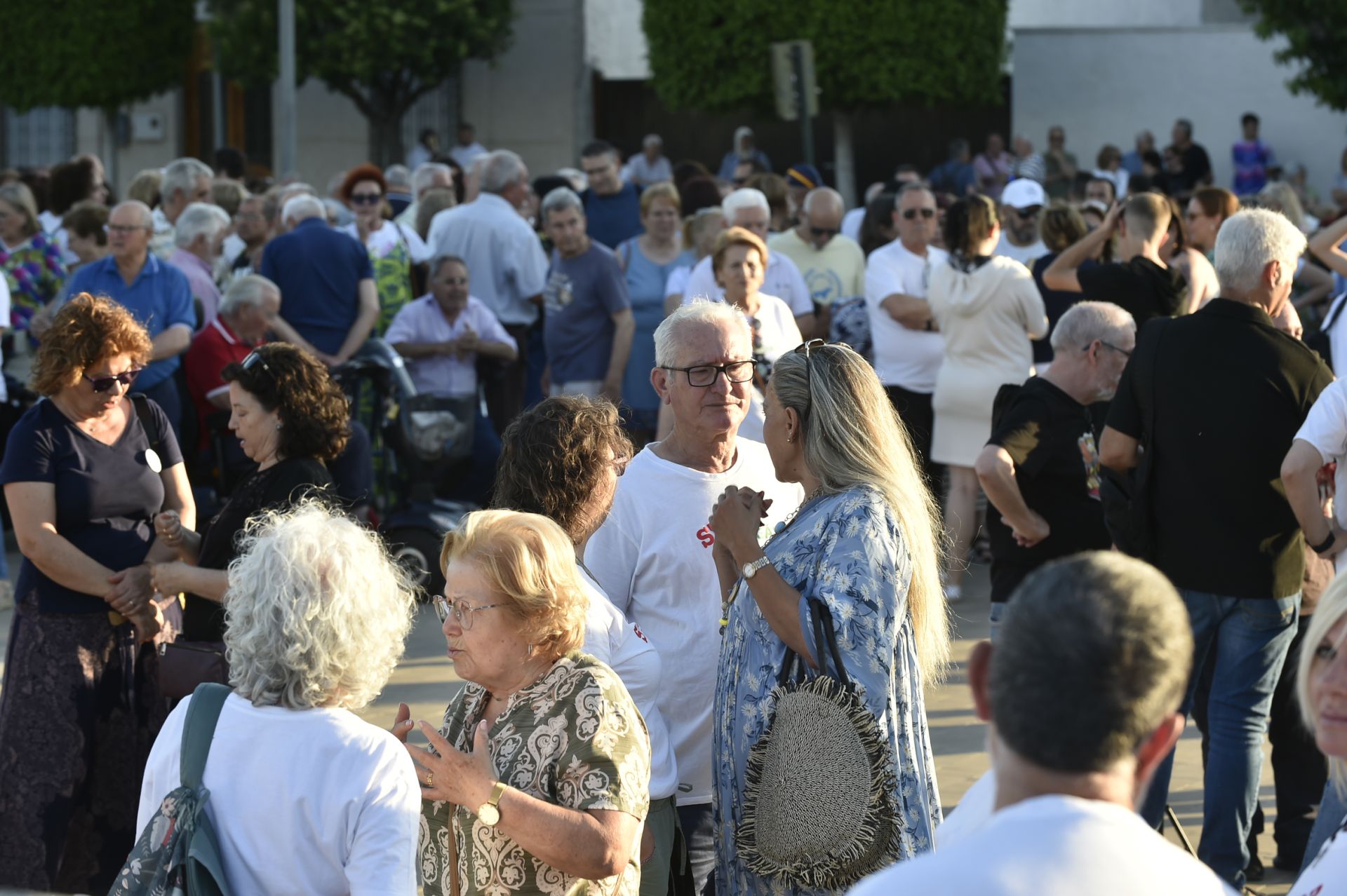 Las imágenes de la protesta de los vecinos de Las Torres de Cotillas