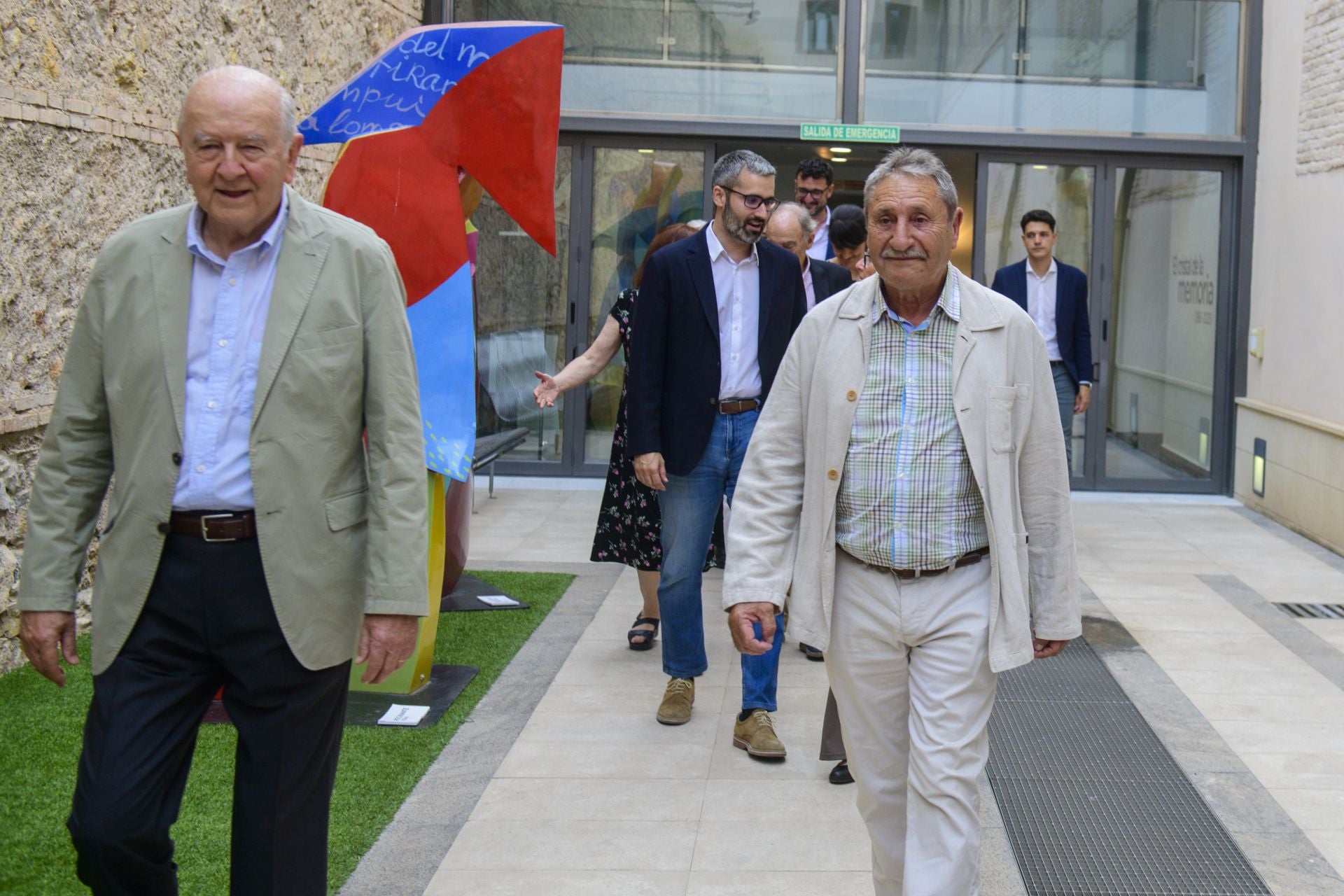 El homenaje a Domingo Jiménez Beltrán, en imágenes