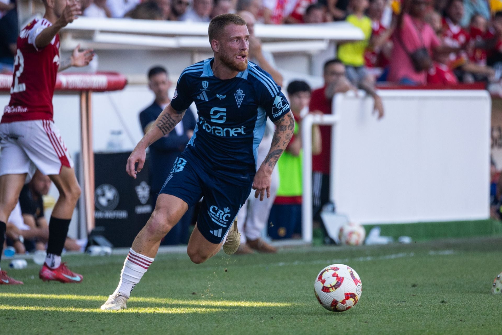 El empate del Real Murcia contra el Nàstic, en imágenes