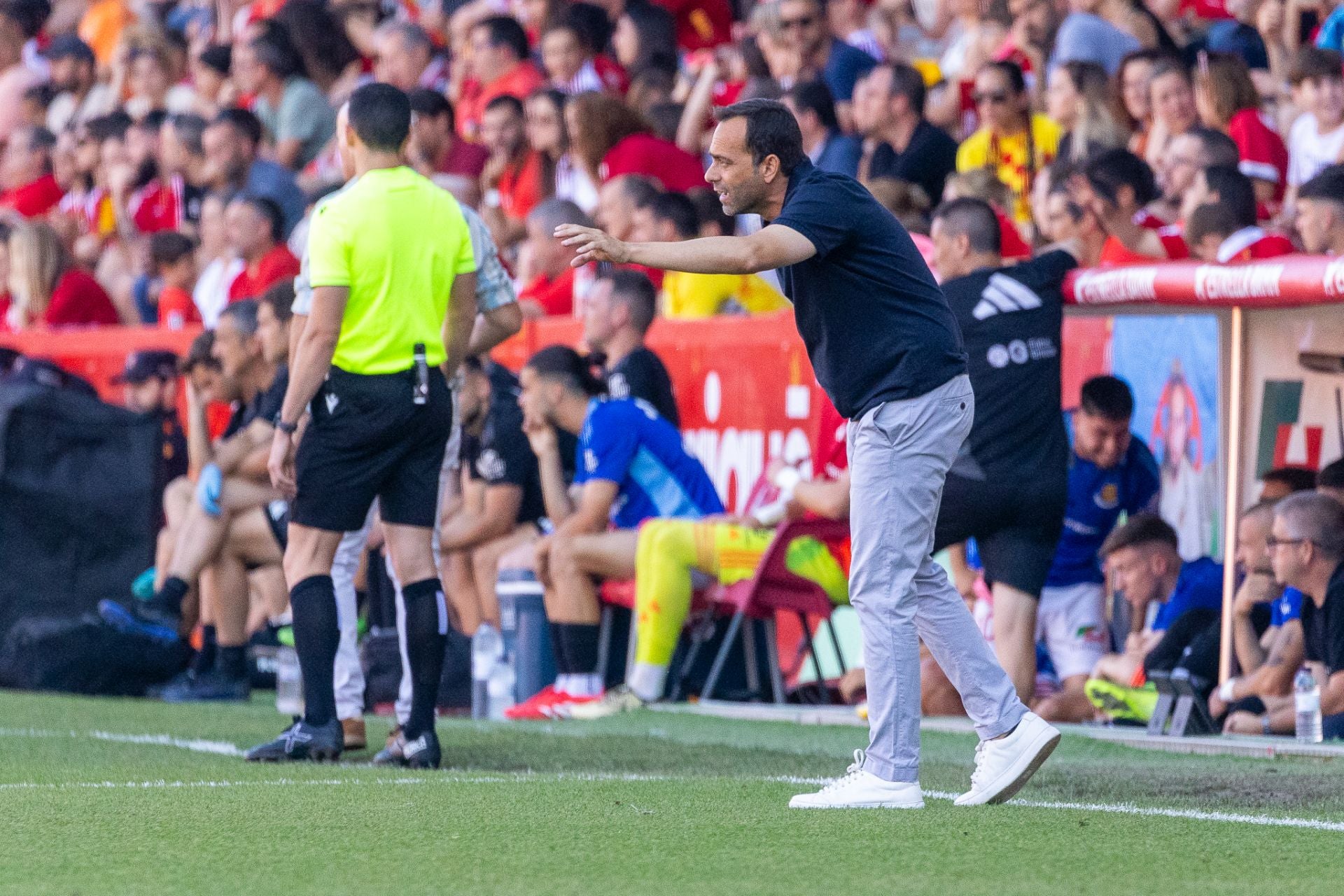 El empate del Real Murcia contra el Nàstic, en imágenes