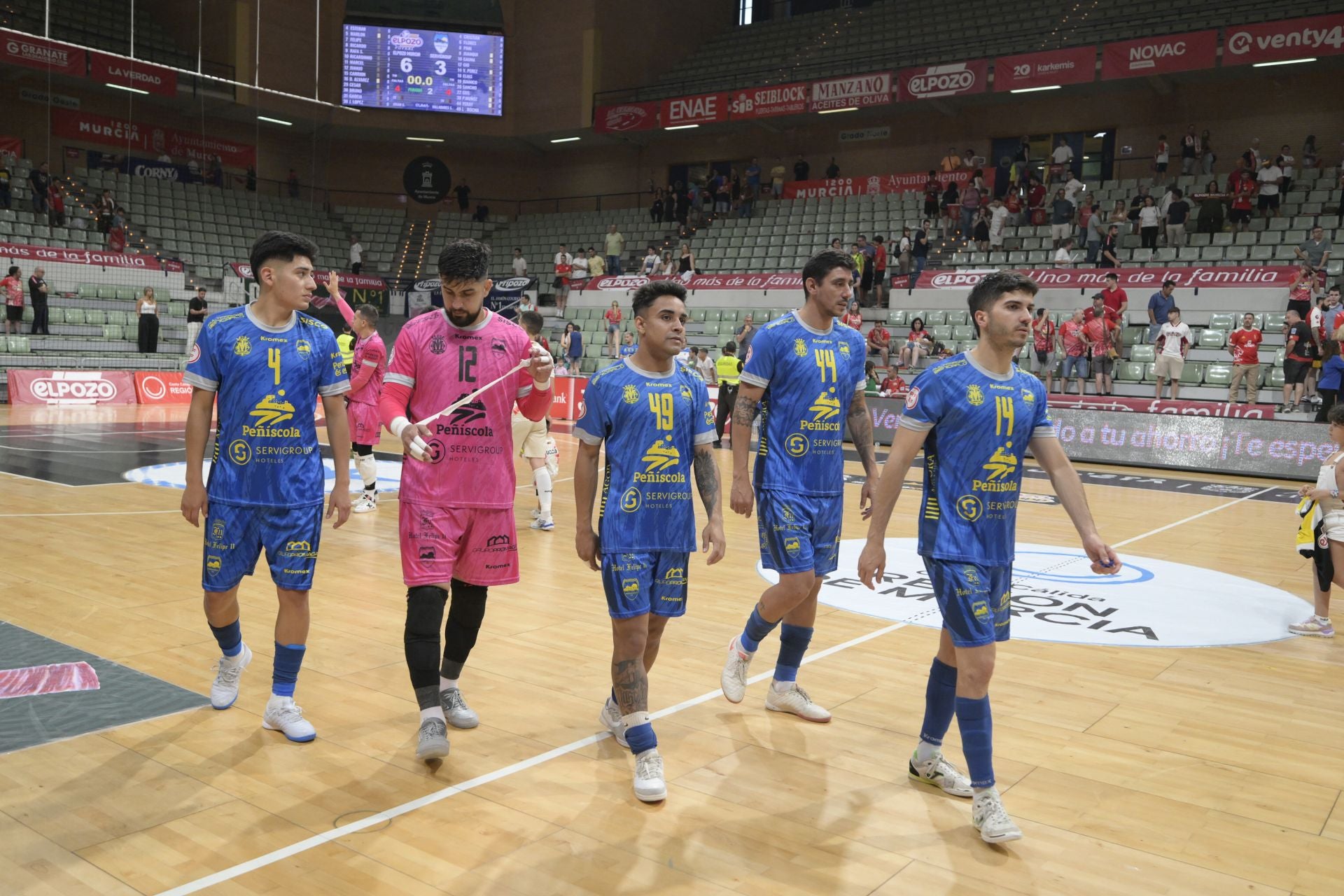ElPozo-Peñiscola (6-3), en imágenes
